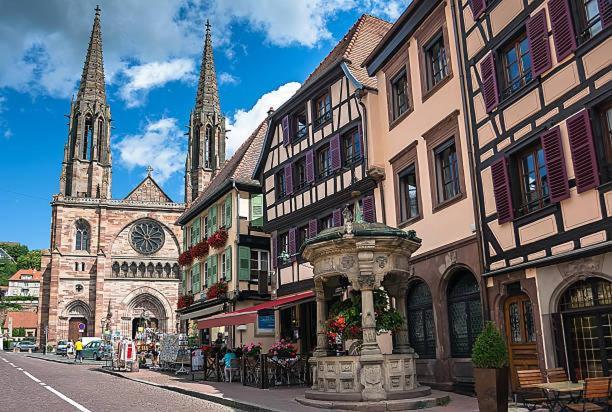 La Grange 1578 - Maison 4 Etoiles - Centre Ville - Commerce A Proximite Obernai Luaran gambar
